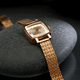 Tissot Lovely négyszögletes rozé női óra gyémántokkal T0581093345600