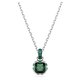 Swarovski Május zöld köves nyaklánc 5651793