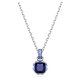 Swarovski Szeptember királykék köves nyaklánc 5651790