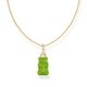 Thomas Sabo Aranyozott ezüst nyaklánc zöld Haribo gumi macival KE2209-414-6-L45V