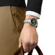 Tissot PR 100 zöld számlapos chronograph férfi karóra T1504171109100