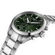 Tissot PR 100 zöld számlapos chronograph férfi karóra T1504171109100