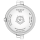 Tissot Flamingo gyémánt indexes női karóra T0942101111602