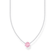 Thomas Sabo Ezüst nyaklánc rózsaszín cirkóniával KE2210-051-9-L45v