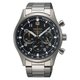 Seiko Neo Sports fekete számlapos chronograph férfi karóra SSB447P1