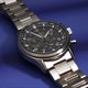 Seiko Neo Sports fekete számlapos chronograph férfi karóra SSB447P1