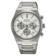 Seiko Sports fehér számlapos chronograph férfi karóra SSB451P1