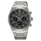 Seiko Sports szürke számlapos chronograph férfi karóra SSB455P1