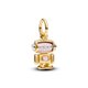 Pandora ékszer Forgatható robot shine függő charm 763441C01