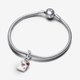 Pandora ékszer Disney Szívek királynője dupla függő charm 793420C01