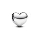 Pandora ékszer Be love gravírozható szív ezüst charm 793439C00