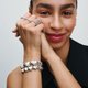 Pandora ékszer Be love gravírozható nagy szív ezüst charm 793440C00