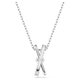 Swarovski Hyperbola ezüst színű nyaklánc 5689723