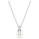 Swarovski Mátrix kristálygyöngy ezüst színű nyaklánc 5693897