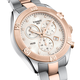 Tissot PR 100 Sport Chic Diamonds női bicolor chronograph karóra T1019172211600
