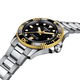 Tissot Seastar 1000 fekete számlapos quartz karóra T1202102105100