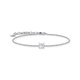 Thomas Sabo Ezüst karkötő négyzet alakú cirkónia medállal A2158-051-14-L19v