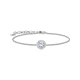 Thomas Sabo Ezüst karkötő fénylő cirkónia medállal A2166-051-14-L19v