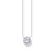 Thomas Sabo  Ezüst nyaklánc fénylő cirkónia medállal KE2279-051-14-L45v
