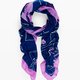 Desigual Face it rectangle kék sál 24WAWA26