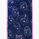 Desigual Face it rectangle kék sál 24WAWA26