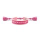 Thomas Sabo  Charmista rózsaszín és lila textil karkötő ACC0048-302-7