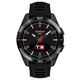 Tissot T-Touch Connect Sport titánium fekete szilikonszíjas solar hybrid okosóra T1534204705104