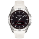 Tissot T-Touch Connect Sport titánium fehér szilikonszíjas solar hybrid okosóra T1534204705103