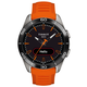 Tissot T-Touch Connect Sport titánium narancs szilikonszíjas solar hybrid okosóra T1534204705102