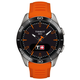 Tissot T-Touch Connect Sport titánium narancs szilikonszíjas solar hybrid okosóra T1534204705102