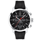 Tissot PRC 200 fekete számlapos szilikonszíjas chronograph férfi karóra T1144171705700