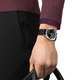 Tissot Gentleman fekete számlapos bőrszíjas quartz férfi óra T1274101605100