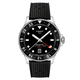 Tissot Seastar 1000 quartz GMT fekete számlapos gumi szíjas karóra T1208521705100