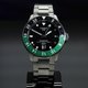 Tissot Seastar 1000 quartz GMT zöld fekete számlapos karóra T1208521105100