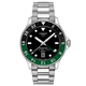 Tissot Seastar 1000 quartz GMT zöld fekete számlapos karóra T1208521105100