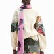 Desigual Flower scribb rózsaszín sál 24WAIA20