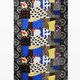 Desigual Patch rectangle kék sál 24WAWA05