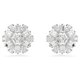 Swarovski Idyllia ezüst színű hópehely bedugós fülbevaló 5691483
