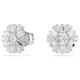 Swarovski Idyllia ezüst színű hópehely bedugós fülbevaló 5691483