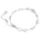 Swarovski Idyllia ezüst színű karkötő hópehely dísszel 5691485