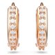 Swarovski Matrix rozé karika fülbevaló 5690669