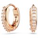 Swarovski Matrix rozé karika fülbevaló 5690669