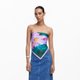 Desigual Surrealist nature carre színes kendő 24WAWA18