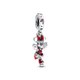 Pandora ékszer Disney korcsolyázó Minnie egér függő ezüst charm 793530C01