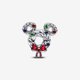 Pandora ékszer Disney Mickey egér karácsonyi koszorú charm 793531C01