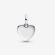 Pandora ékszer Gravírozható ezüst szív charm LOVE felirattal 793604C01