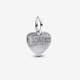 Pandora ékszer Gravírozható ezüst szív charm LOVE felirattal 793604C01