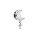 Pandora ékszer Hold és északi csillag ezüst charm 793594C01