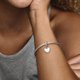 Pandora ékszer  Gravírozható szív ezüst charm cirkóniával 798761C01