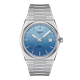 Tissot PRX Powermatic 80 kék színátmenetes számlapos automata férfi óra T1374071135101